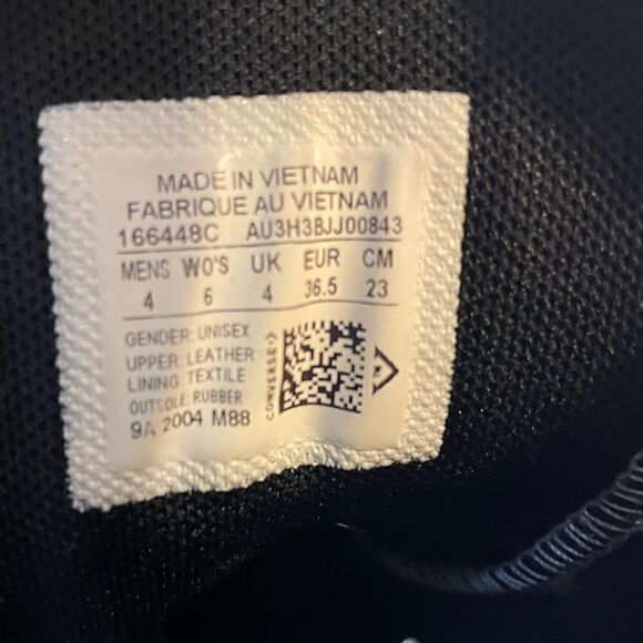 Converse Chuck Taylor All Star Quarter Split Suede Leopard Print Sneakers - Picture 10 of 11